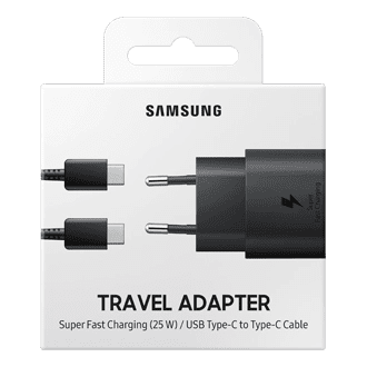 Samsung 25w Super Fast Charger & Adapter