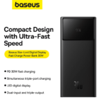 Baseus 20000mAh 30W Star Lord Power Bank With Digital Display