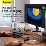 Baseus PioneerJoy 8-Port Type-C HUB Adapter