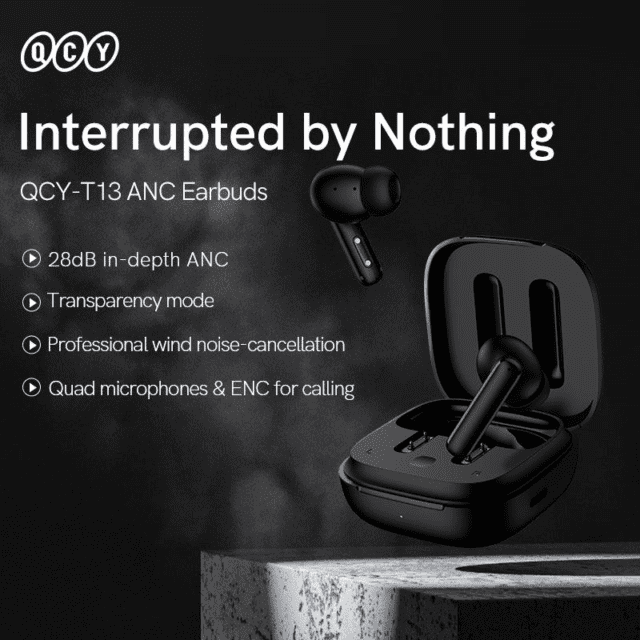 QCY T13 ANC Wireless Earbuds