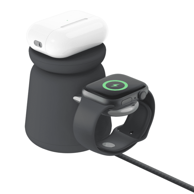 Belkin Boost Charge Pro 2-in-1 Wireless Charging Dock with MagSafe 15W Price in Pakistan | Fonepro.pk