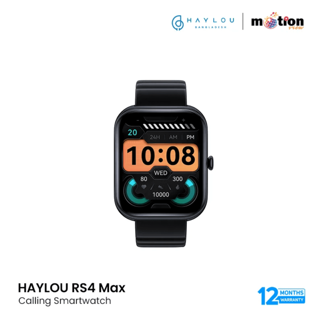 Haylou RS4 Max Calling SmartWatch Best Price in Pakistan. 