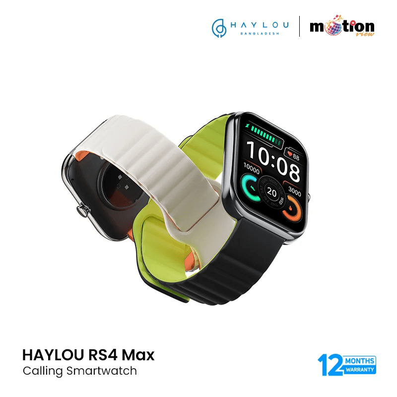 Haylou RS4 Max Calling SmartWatch Best Price in Pakistan. 