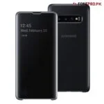 Clear View Standing Cover for Samsung Galaxy S10 price in Pakistan