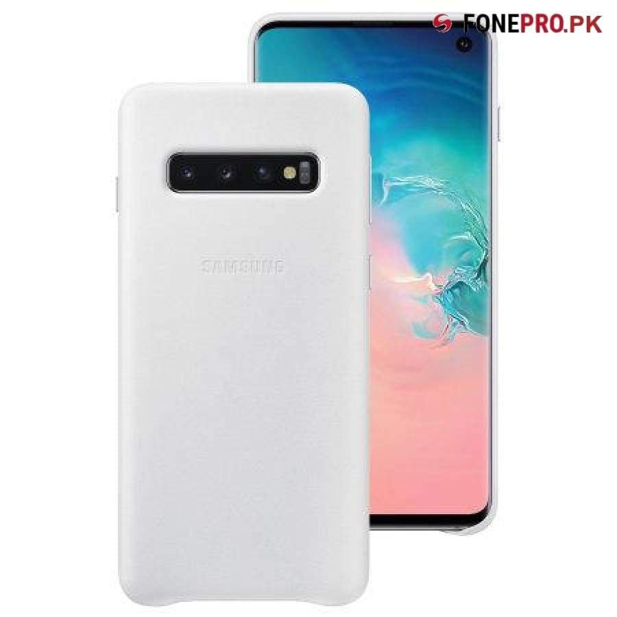 Samsung Galaxy S10 Leather Back cover price in Pakistan