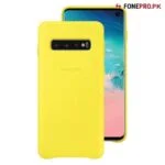 Samsung Galaxy S10 Leather Back cover price in Pakistan