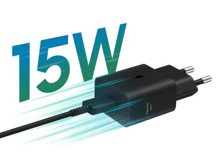 Samsung 15W Fast Charger With Type-C to Type-C Cable