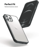 Ringke Fusion Case Designed for iPhone 12 Pro Max (2020) - Smoke Black