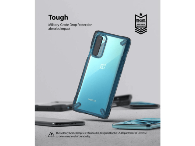 Ringke Fusion-X Case Designed for OnePlus Nord - Space Blue Price in Pakistan | Fonepro.pk