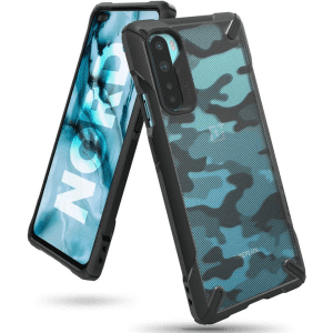 Ringke Fusion-X Case Designed for OnePlus Nord - Camo Black