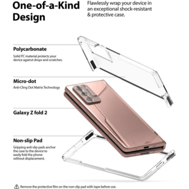 Ringke Slim Case Designed for Galaxy Z Fold 2 - Clear