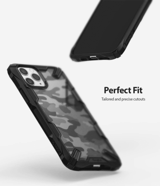 Ringke Fusion-X Case For iPhone 11 Pro Max - Camo Black Price in Pakistan | Fonepro.pk