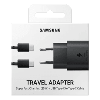 Samsung 25W Charger With C TO C Cable