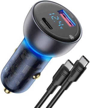 Baseus Digital Display Car Charger 65W