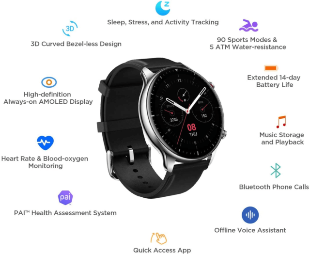 Amazfit GTR 2 Smartwatch Price in Pakistan | Fonepro.pk