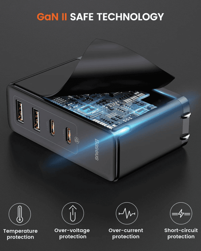 BASEUS GaN2 Pro 100w 2 4 in 1