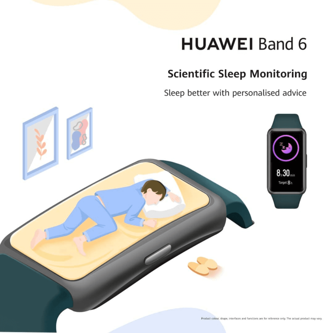 HUAWEI Band 6 Waterproof 1.47’’ AMOLED Color Screen Global Version - Image 3