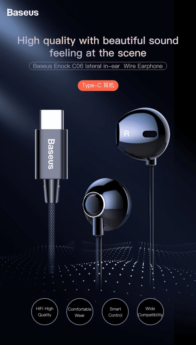 Baseus Enock Type C Handfree C06 Price in Pakistan | Fonepro.pk