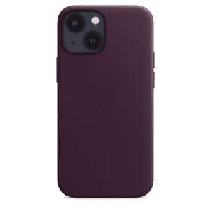 Apple Leather Case MagSafe for iPhone 13 Pro Max - Dark Cherry