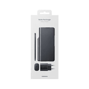 Samsung Galaxy ZFold 3 COMBO PACK Starter Kit Flip Cover with Pen, 25W Adapter