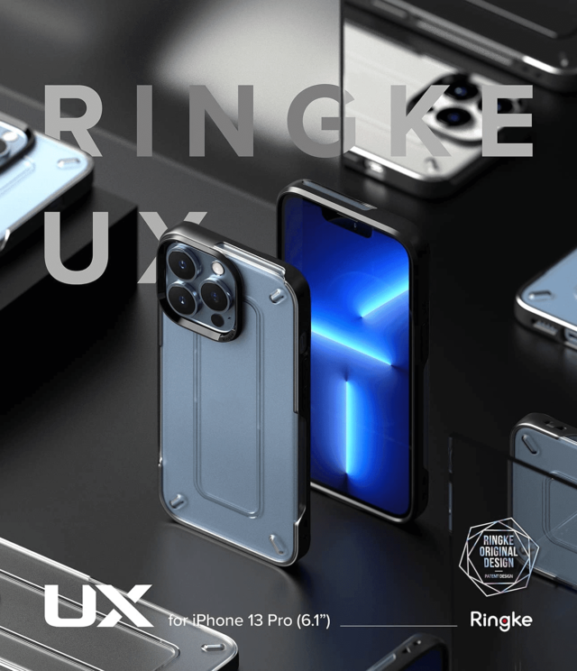 Ringke UX For iPhone 13 Pro Case Transparent Frosted - Matte Clear - Image 5