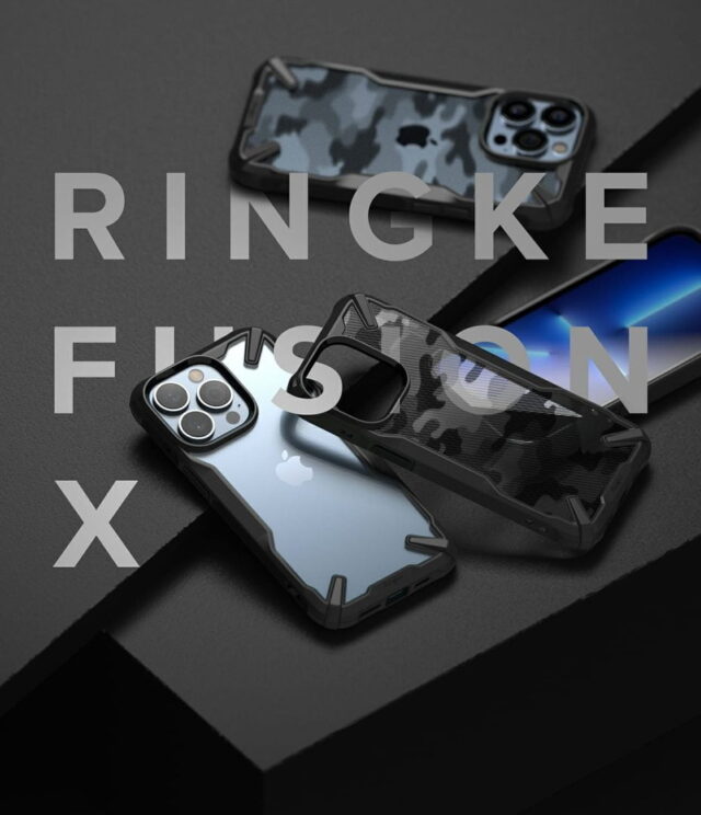 Ringke iPhone 13 Pro Case Fusion-X Camo Black Price in Pakistan | Fonepro.pk