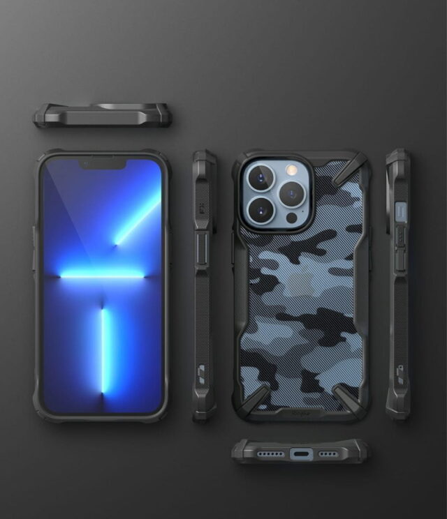 Ringke iPhone 13 Pro Case Fusion-X Camo Black Price in Pakistan | Fonepro.pk