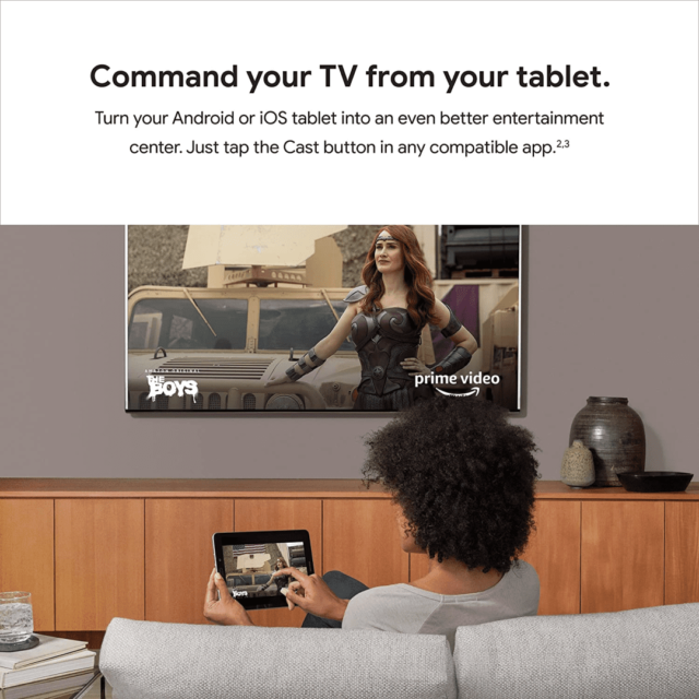 Google Chromecast - Streaming Device with HDMI Cable - Image 4