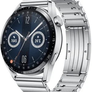 HUAWEI WATCH GT 3 46mm Smartwatch Bluetooth Calling, Stainless Steel