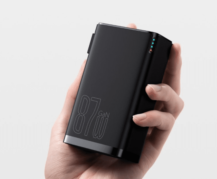 Baseus 87W 10000mAh power bank charger GaN 2-in-1 (with-C to-C 100W cable