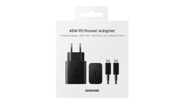 Samsung New 45W Power Adapter with Type C (5A ) 1.8M Cable | EP-T4510