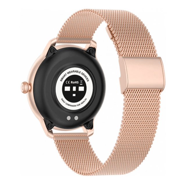 Kieslect L11 with Gold Metal Strap SmartWatch for Ladies - Image 3