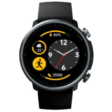 Mibro Watch A1 Black best price in pakistan at fonepro.pk