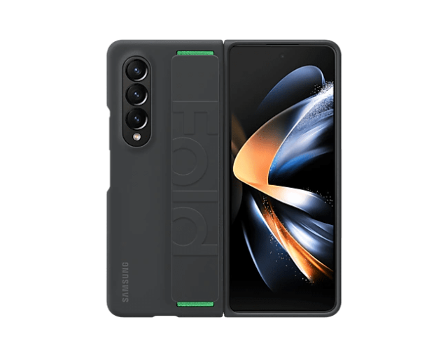 Galaxy Z Fold4 Silicone Grip Cover Handled and protected in style in pakistan