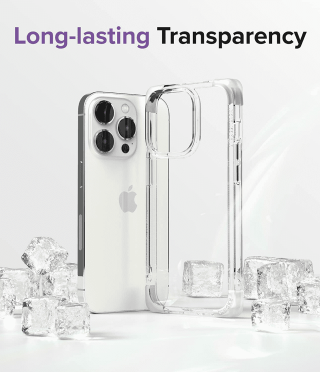 Ringke Fusion Bumper iPhone 14 Pro Max Case Transparent Shockproof Protective Cover - Clear Price in Pakistan | Fonepro.pk