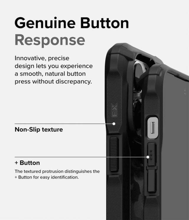 Ringke Fusion-X  Case For iPhone 14 Pro Max - Camo Black - Image 2