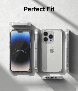 Ringke Fusion Bumper iPhone 14 Pro Max Case Transparent Shockproof Protective Cover - Clear