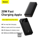 Baseus Bipow Digital Display Power bank 20000mAh 20W Micro Black