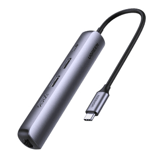 Ugreen Ultra Slim 5-in-1 USB C Hub 4K 60Hz HDMI, PD 100W Fast Charging