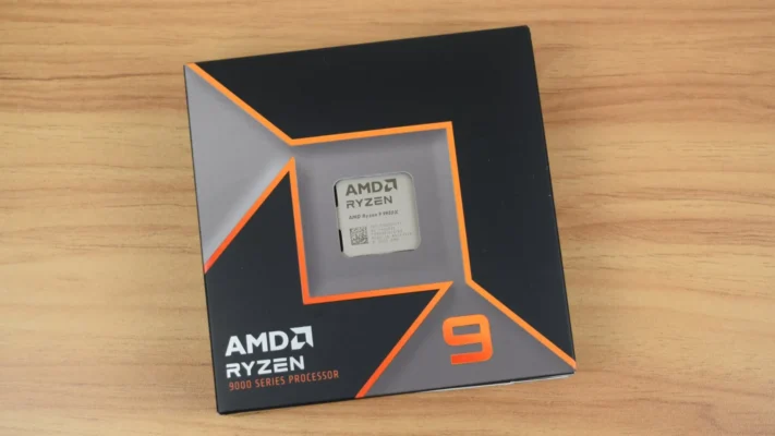 AMD Ryzen 9 9950X Desktop Processor Box