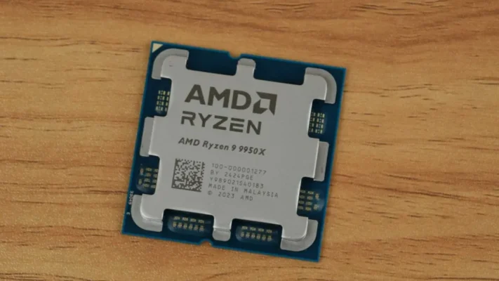 AMD Ryzen 9 9950X Desktop Processor Box