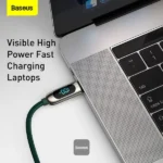 Baseus LED Display Fast Charging Data Cable 100W 5A 1M