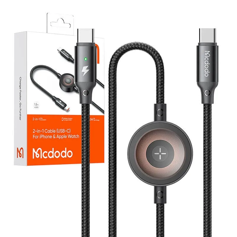 Mcdodo 2 in 1 Type C to Type C 60W Cable CA2580
