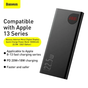 Baseus Adaman Metal 10000mAh 22.5W Power Bank