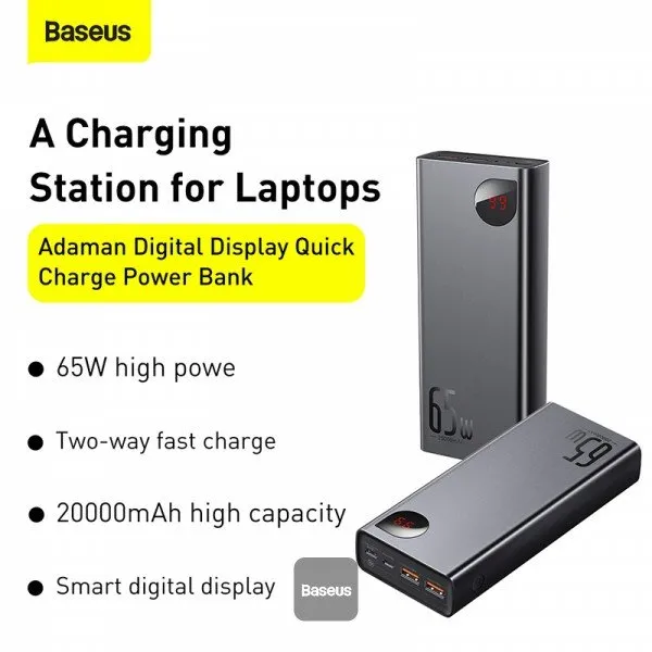 Baseus Adaman Metal 10000mAh 22.5W Power Bank
