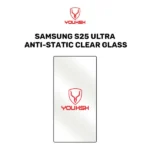 Youksh Samsung Galaxy S25 Ultra Anti Static Clear Glass Protector