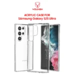 YOUKSH Acrylic Case for Samsung Galaxy S25 Ultra Clear Shockproof Protection Price in Pakistan | FonePro