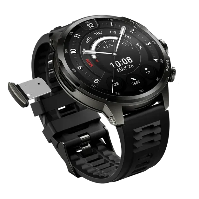 Black Shark X Pro Smartwatch 1.75'' AMOLED Display,  Android, 4G Independent Calling, WiFi Connectivity | Fonepro.pk