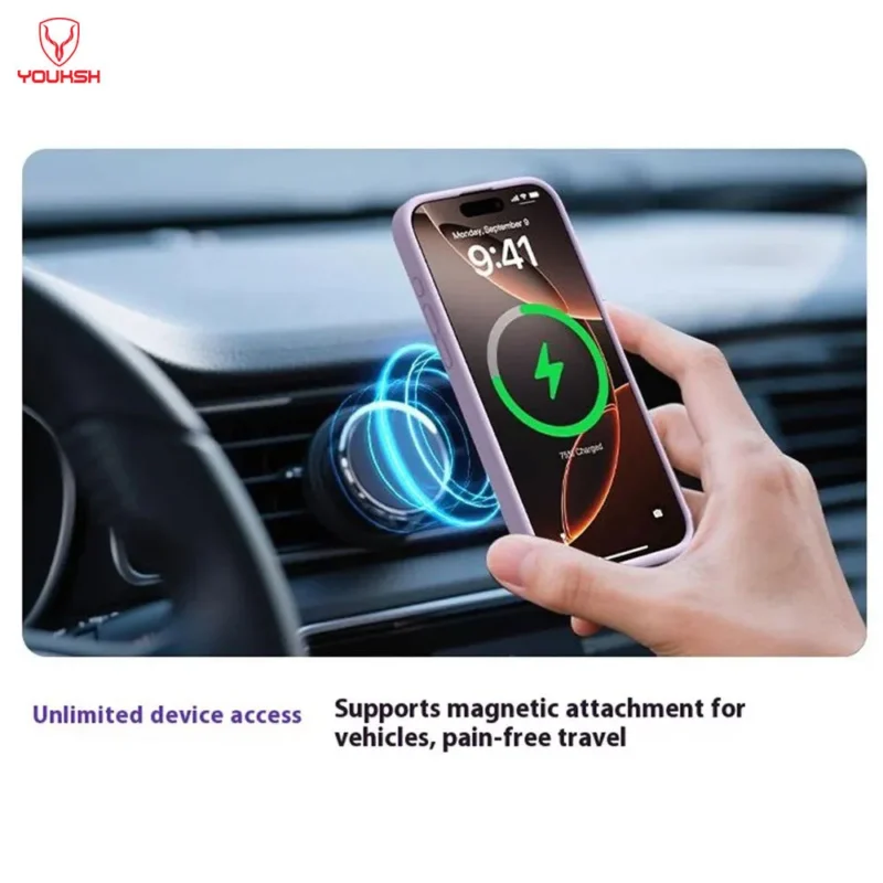 YOUKSH Apple iPhone 17 PRO Silicone Case