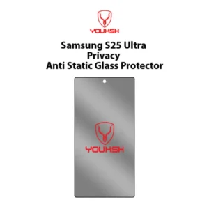 Youksh Samsung Galaxy S25 Ultra Privacy Anti-Static Glass Protector